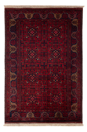 Afghan Teppich - Royal - 147 x 100 cm - rot