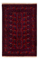 Afghansk matta - Kungliga - 147 x 99 cm - röd