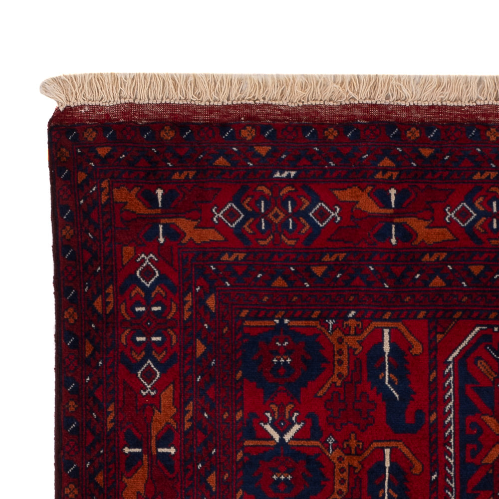 Afghansk matta - Kungliga - 147 x 99 cm - röd