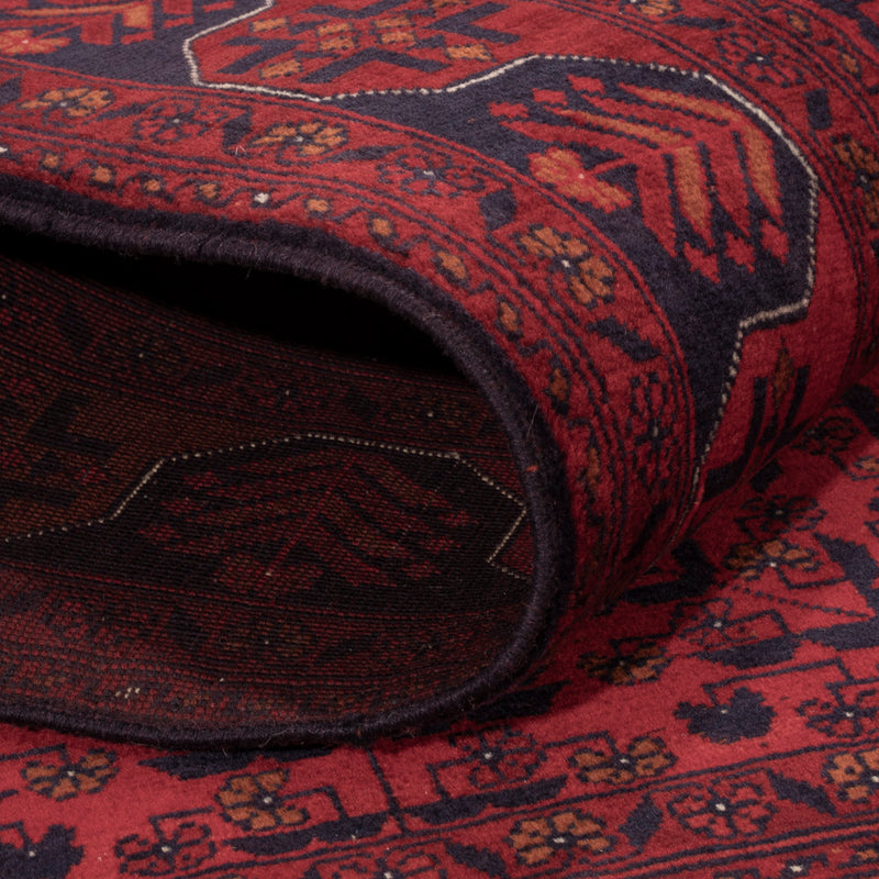 Afghan Teppich - Royal - 147 x 105 cm - rot