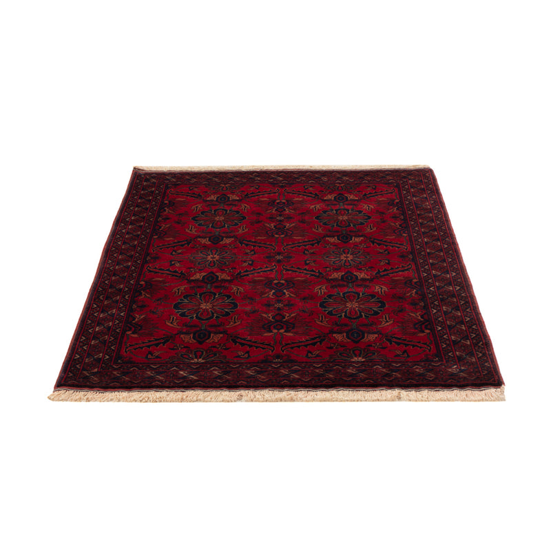 Afghan Teppich - Royal - 142 x 100 cm - rot