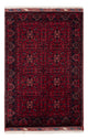 Afghansk matta - Kungliga - 148 x 98 cm - röd