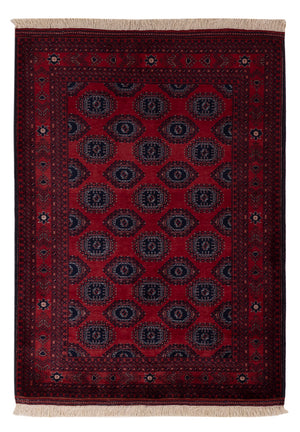 Afghan Teppich - Royal - 146 x 103 cm - rot