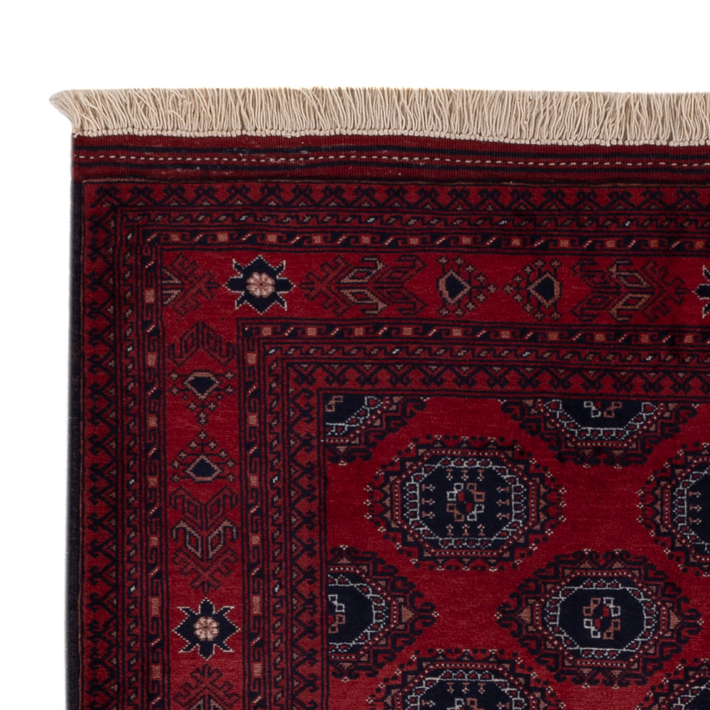 Afghansk matta - Kungliga - 146 x 103 cm - röd