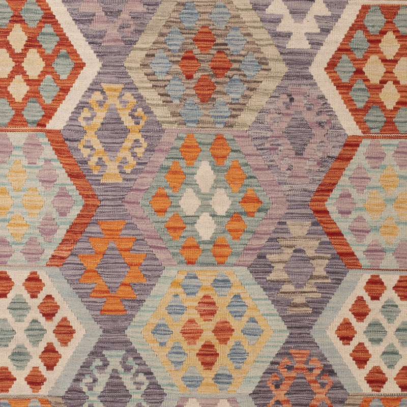 Kelim Teppich - Splash - 340 x 245 cm - bunt