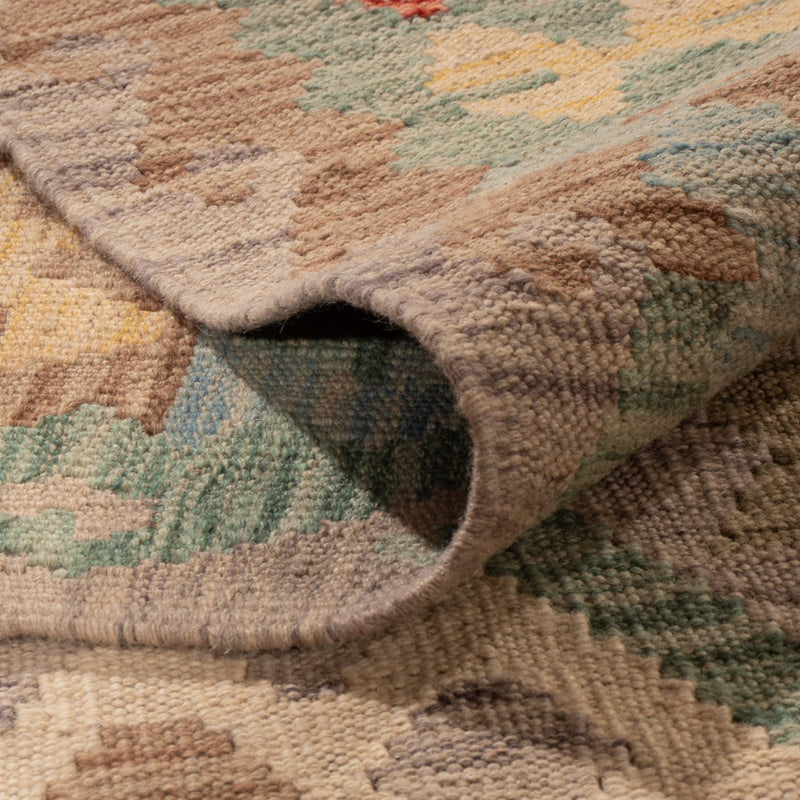 Kelim Teppich - Splash - 345 x 248 cm - bunt