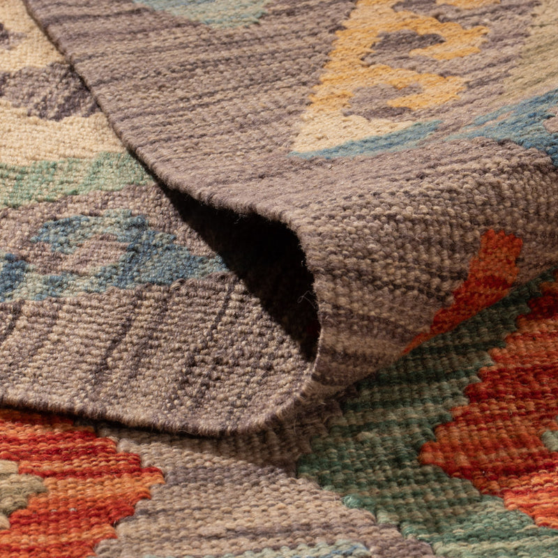 Kelim Teppich - Splash - 344 x 255 cm - bunt