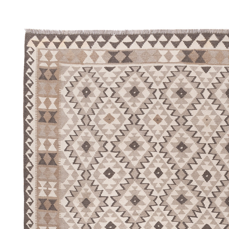 Kelim Teppich - Splash - 353 x 250 cm - natur