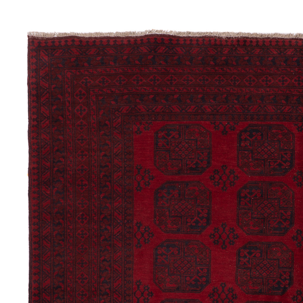 Afghan Teppich - Filpa - 338 x 258 cm - rot