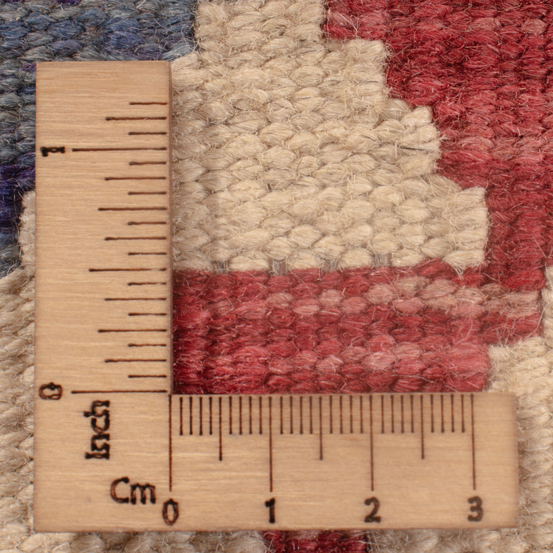 Kelim Carpet - Splash kvadrat  - 104 x 97 cm - flerfärgad