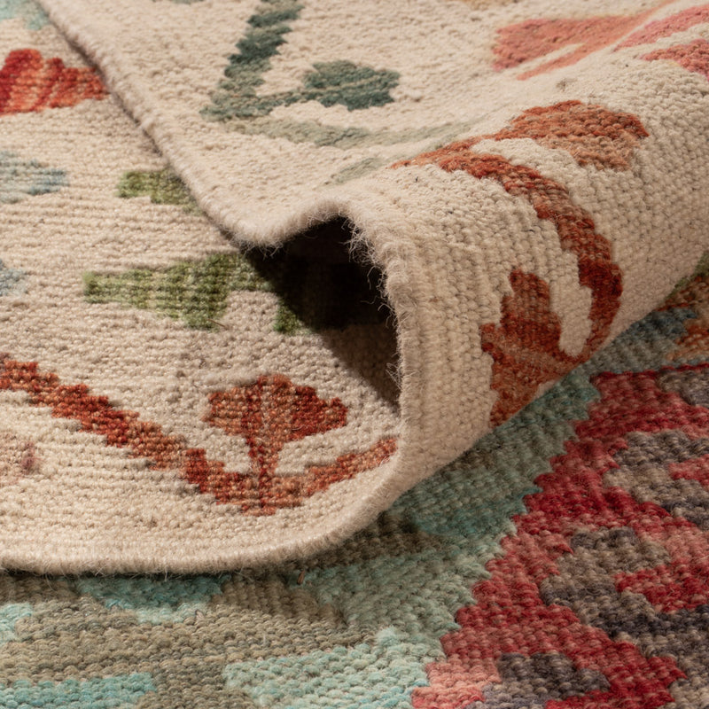 Kelim Teppich - Splash - 347 x 258 cm - bunt