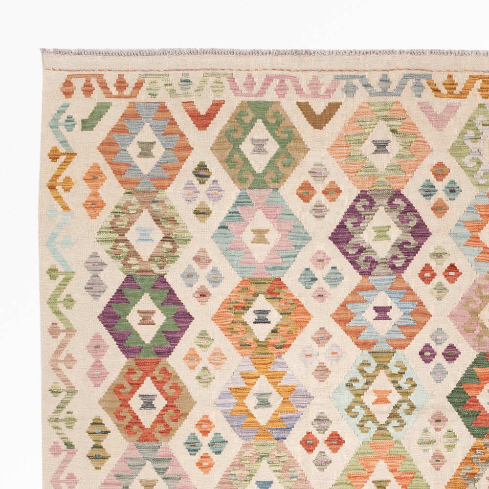 Kilim Maimana Mattan 290x252cm - Ullmatta