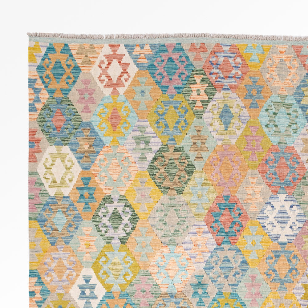 Kilim Maimana Mattan 307x264cm - Ullmatta