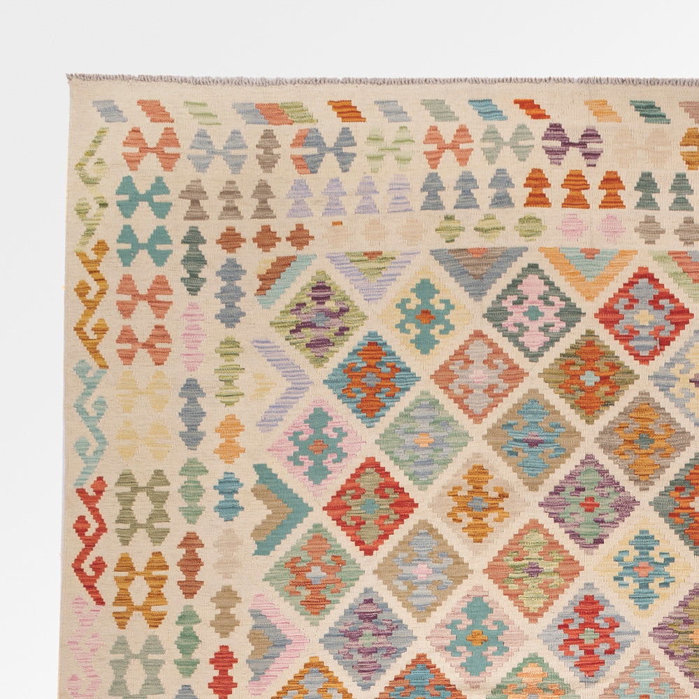 Kilim Maimana Mattan 387x310cm - Ullmatta