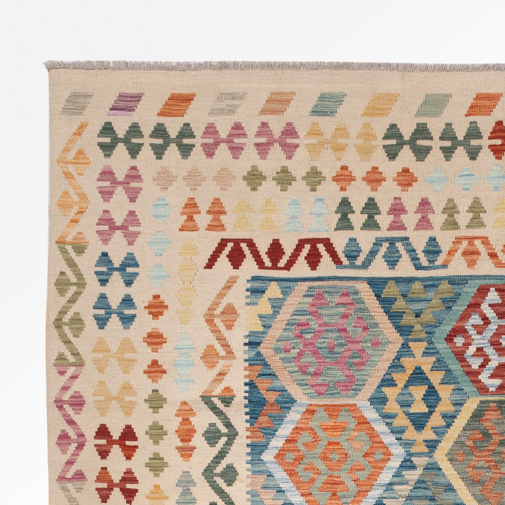 Kilim Maimana Mattan 345x237cm - Ullmatta