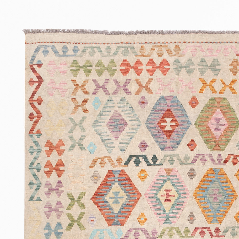 Kilim Maimana Mattan 296x239cm - Ullmatta