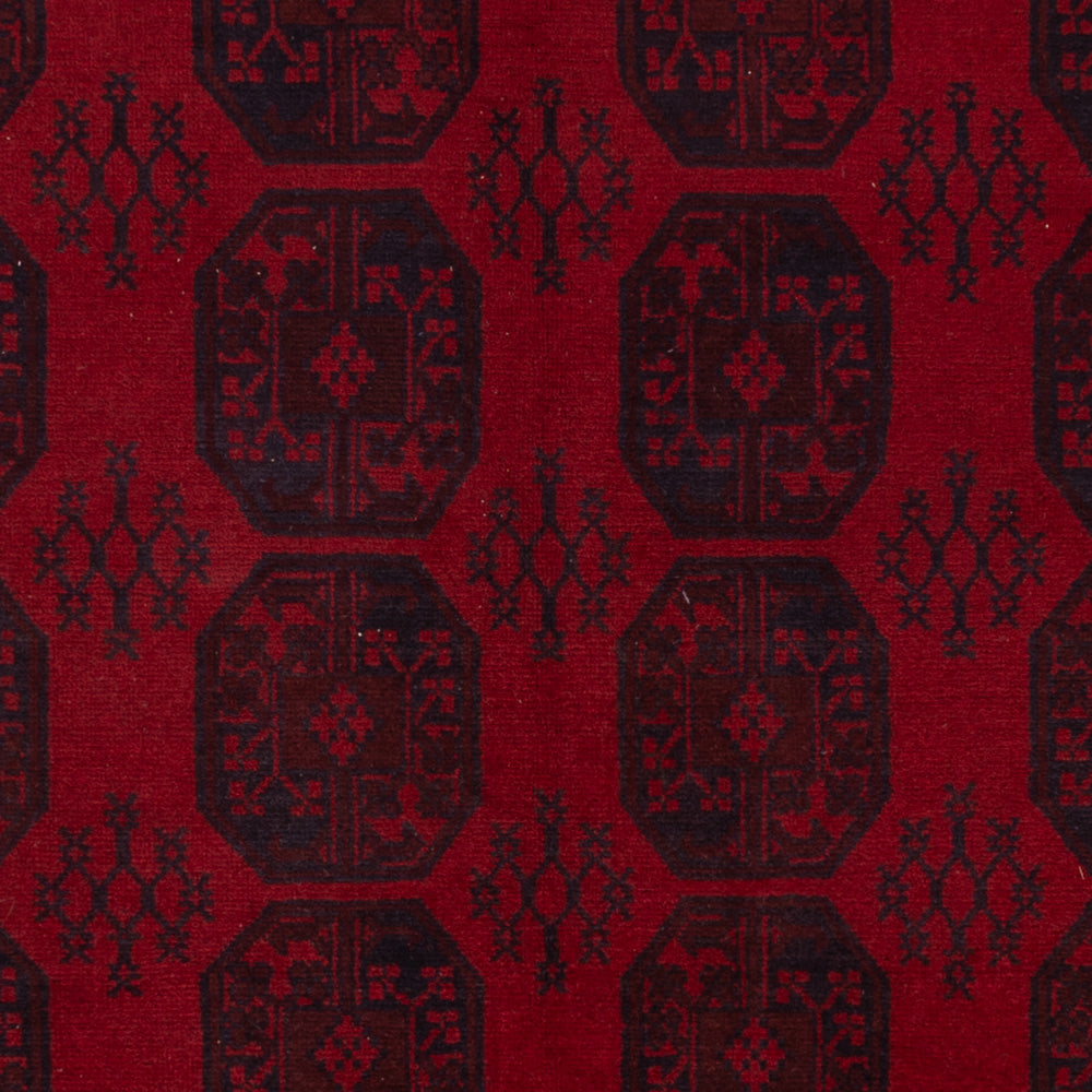 Afghan Teppich - Filpa - 300 x 250 cm - rot