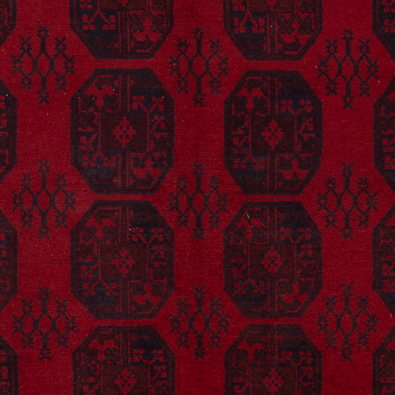 Afghan Teppich - Filpa - 300 x 250 cm - rot