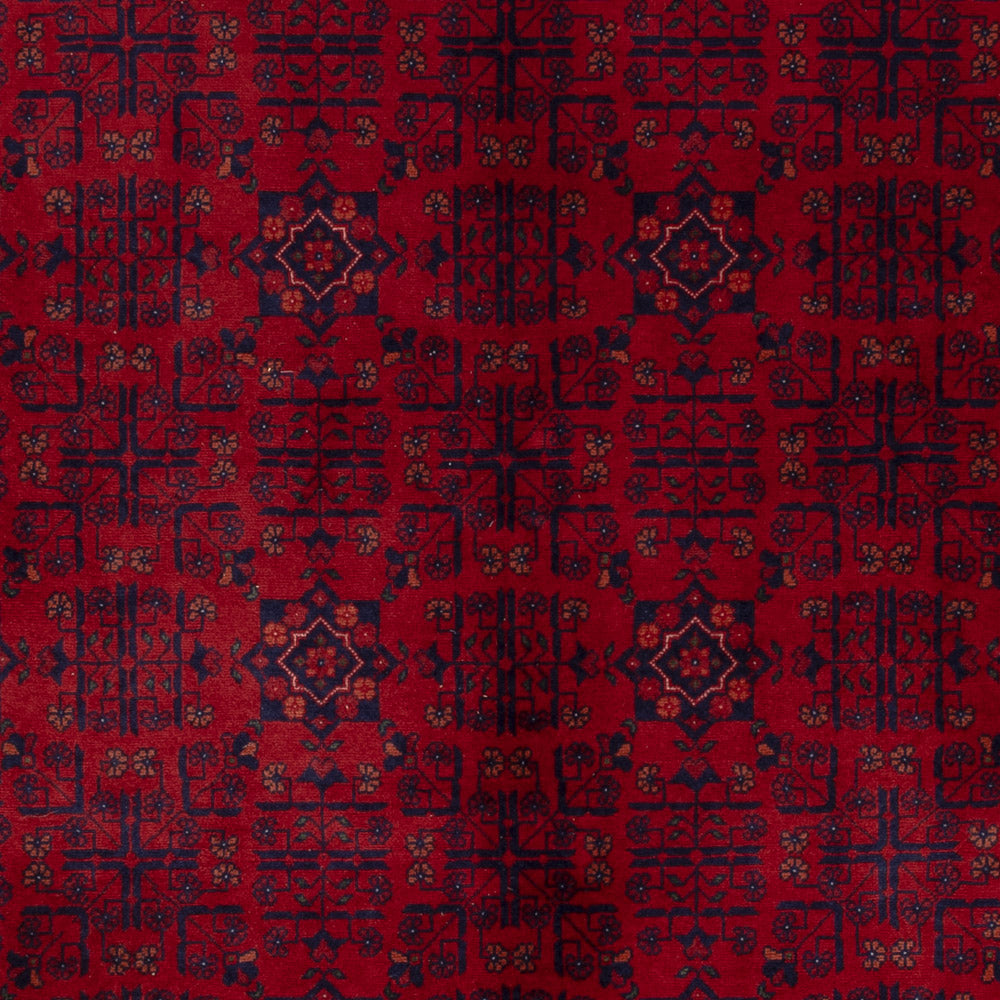 Afghansk matta - Kungliga - 242 x 172 cm - röd