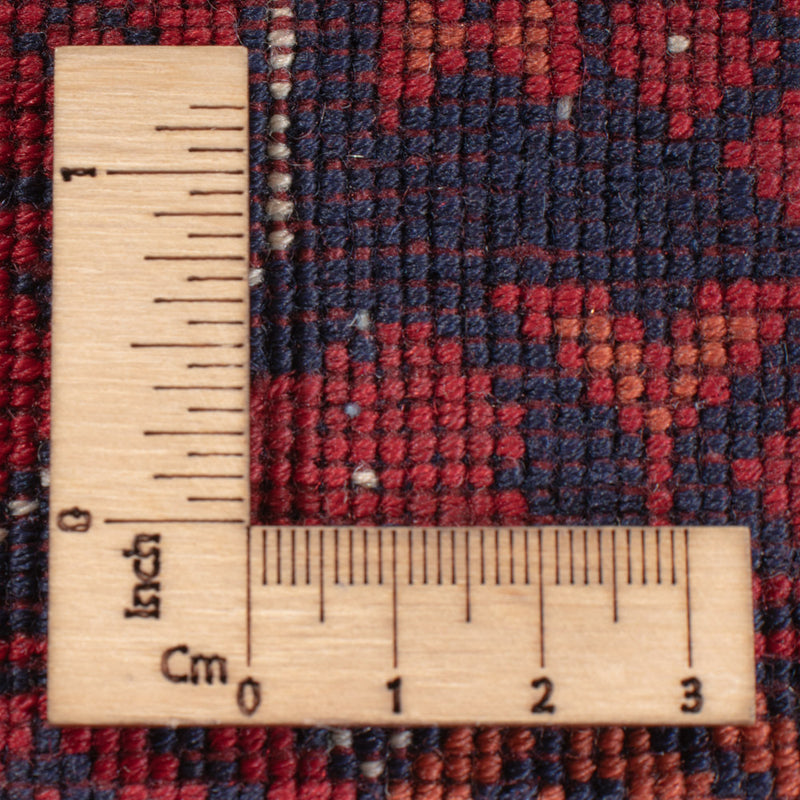 Afghansk matta - Kungliga - 242 x 172 cm - röd