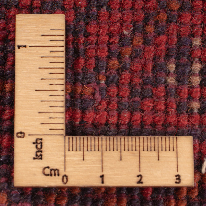 Afghansk matta - Kunduz - 233 x 171 cm - röd