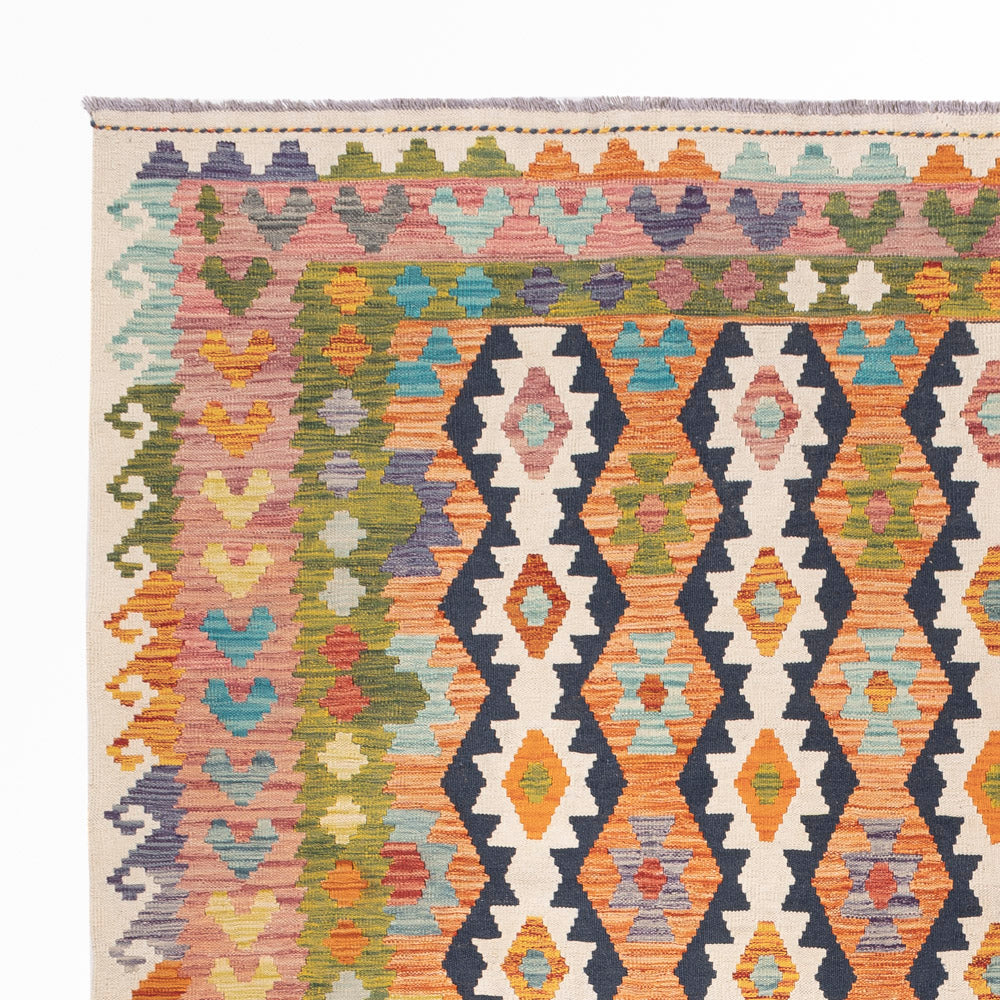 Kilim Maimana Mattan 299x261cm - Ullmatta
