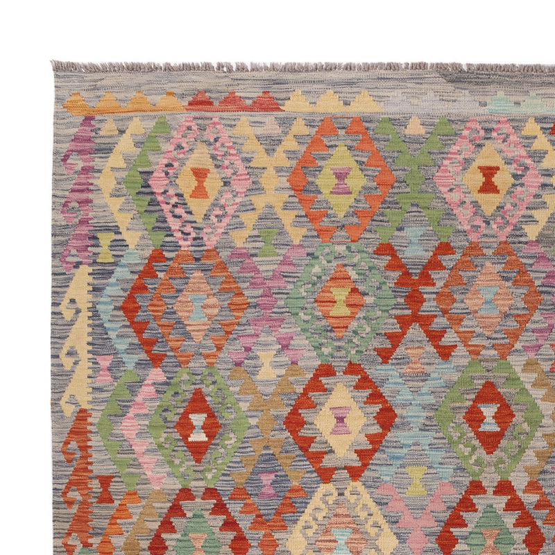 Kelim Teppich - Splash - 354 x 257 cm - bunt