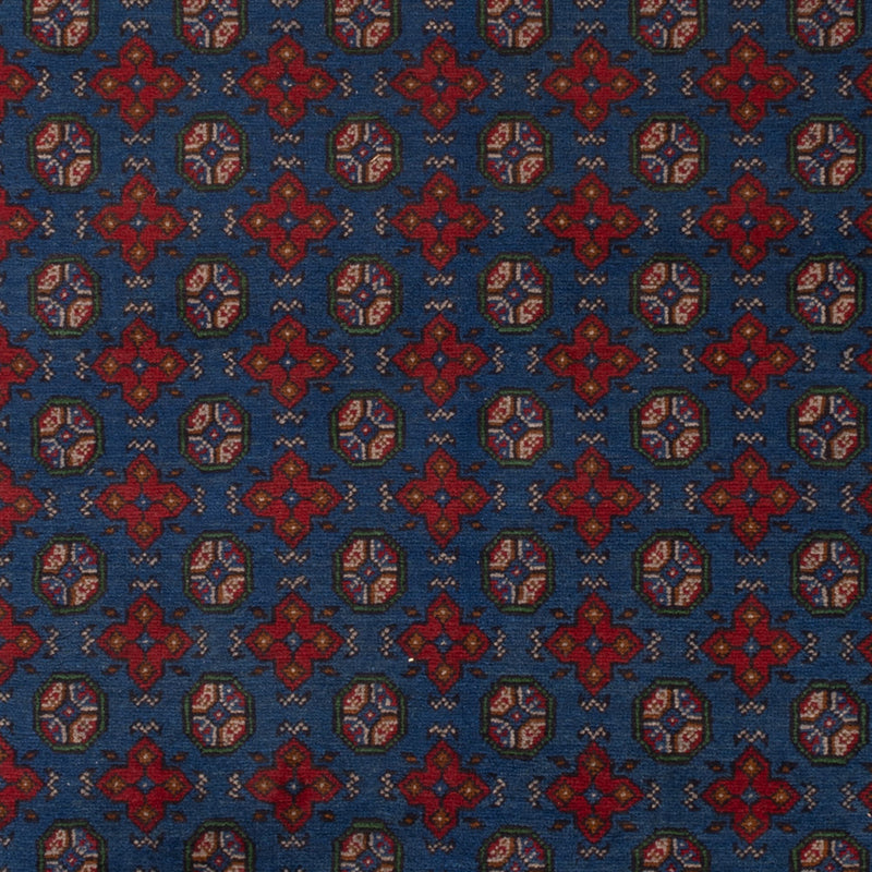 Afghan Teppich - Filpa - 355 x 252 cm - blau