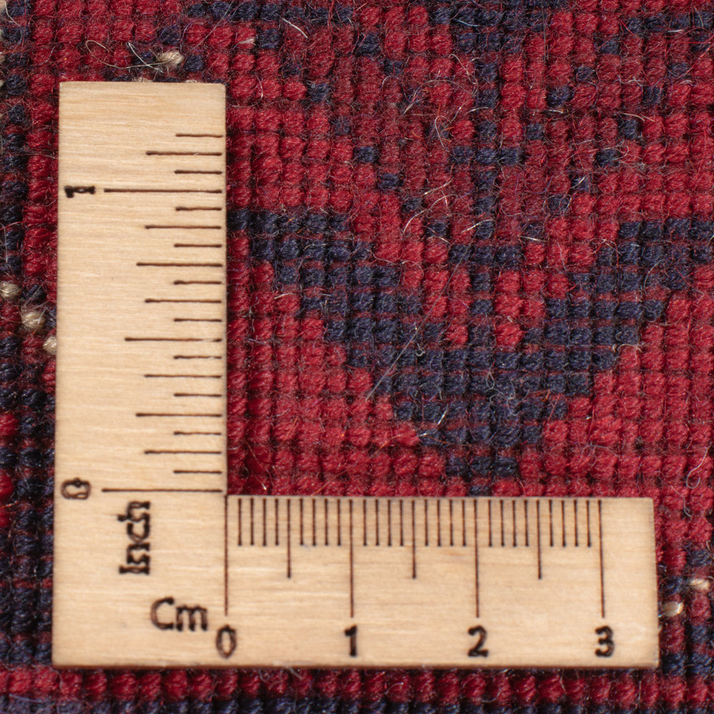 Afghansk matta - Kungliga - 243 x 172 cm - röd