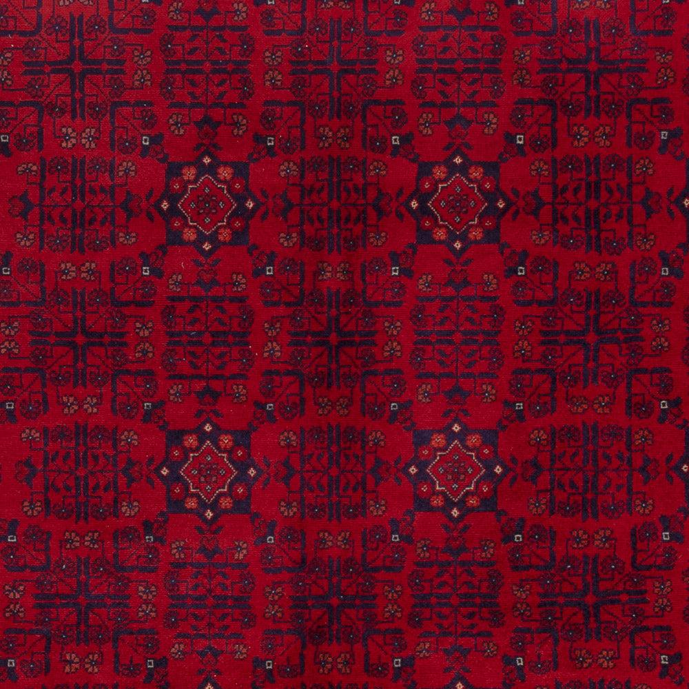 Afghansk matta - Kungliga - 242 x 181 cm - röd