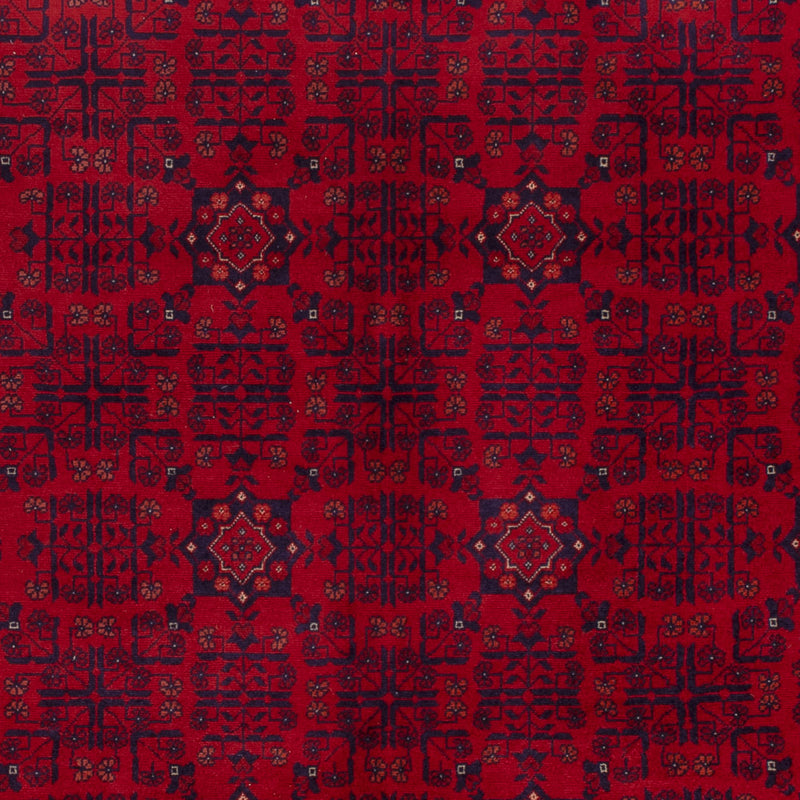 Afghansk matta - Kungliga - 242 x 181 cm - röd