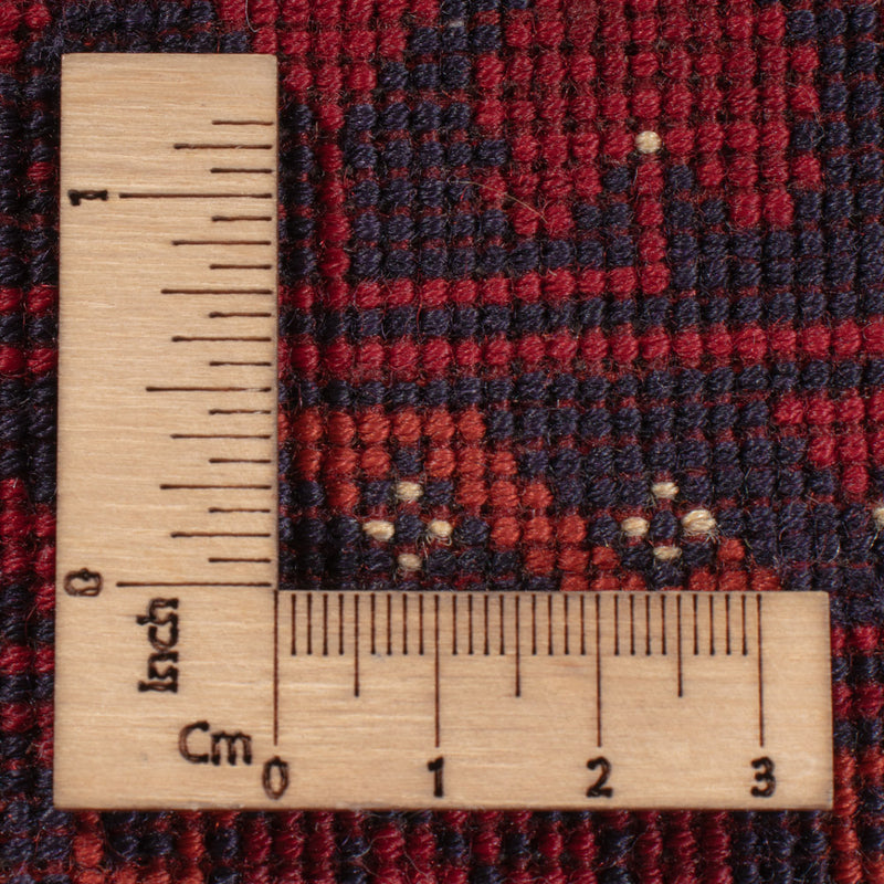 Afghansk matta - Kungliga - 242 x 181 cm - röd