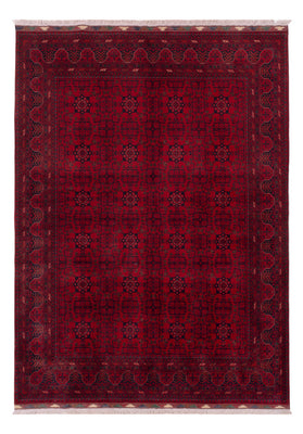 Afghansk matta - Kungliga - 240 x 173 cm - röd