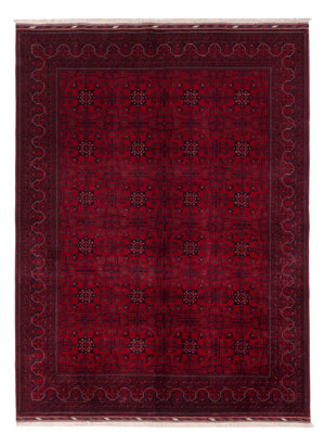 Afghansk matta - Kungliga - 236 x 174 cm - röd