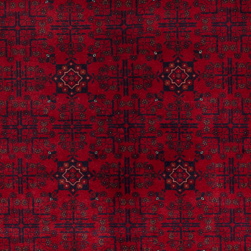 Afghansk matta - Kungliga - 236 x 174 cm - röd