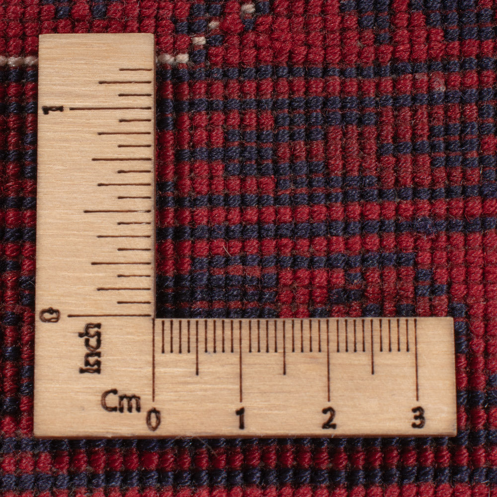 Afghansk matta - Kungliga - 242 x 172 cm - röd