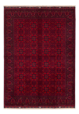 Afghansk matta - Kungliga - 241 x 170 cm - röd
