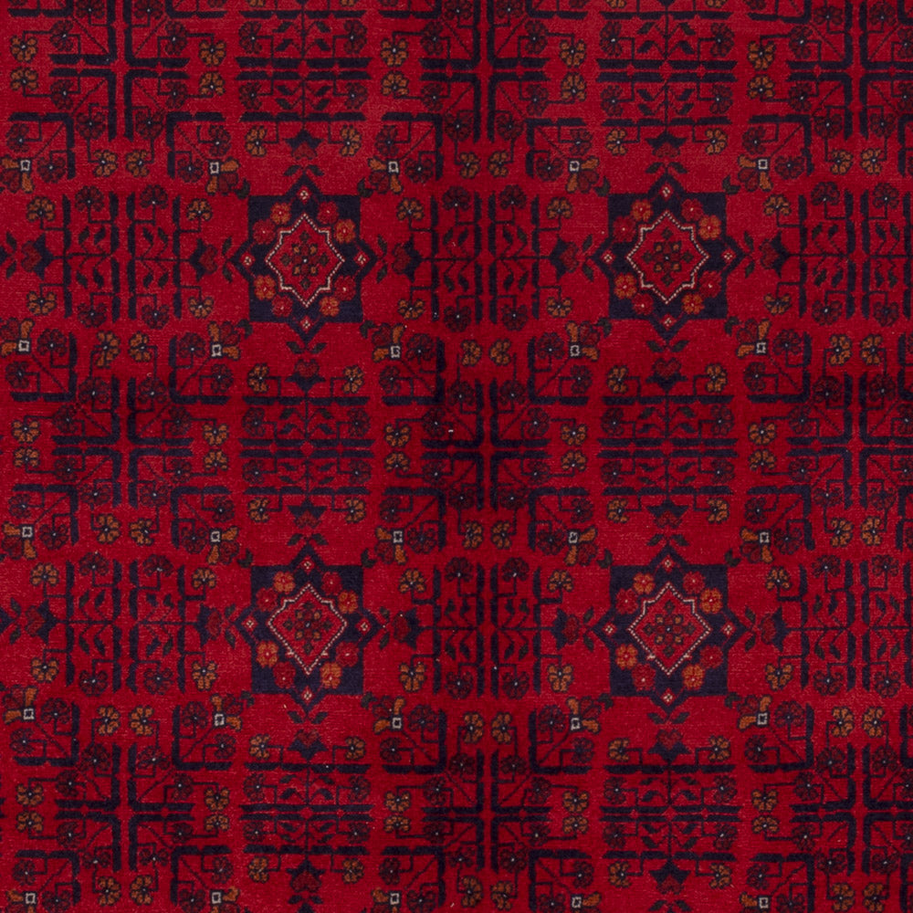 Afghansk matta - Kungliga - 241 x 170 cm - röd
