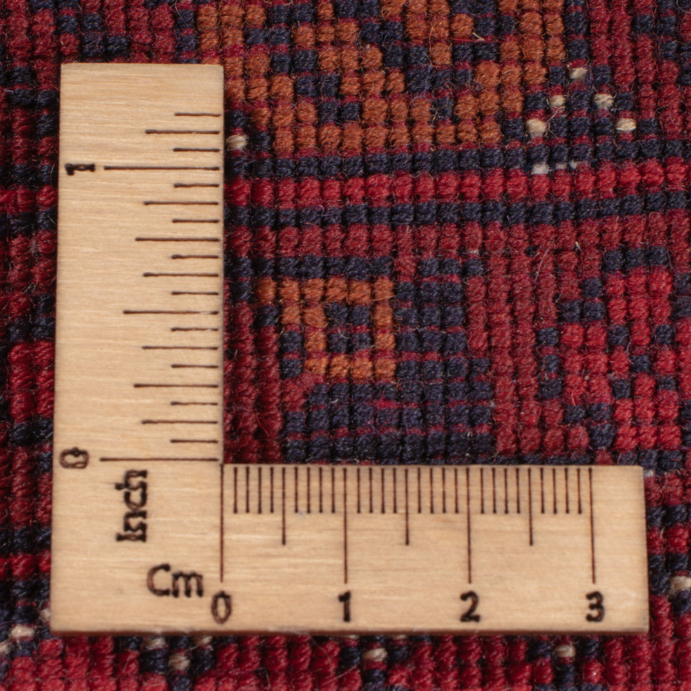 Afghansk matta - Kungliga - 241 x 170 cm - röd