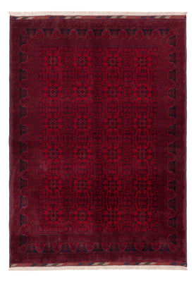 Afghansk matta - Kungliga - 241 x 173 cm - röd