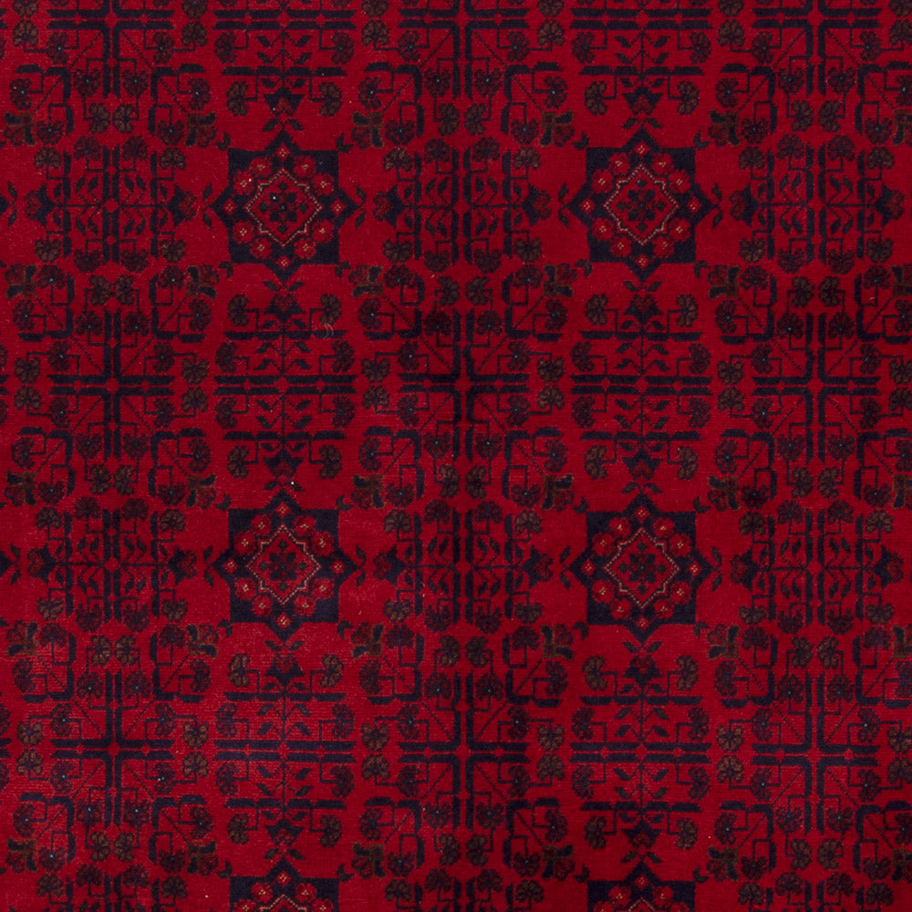 Afghansk matta - Kungliga - 241 x 173 cm - röd