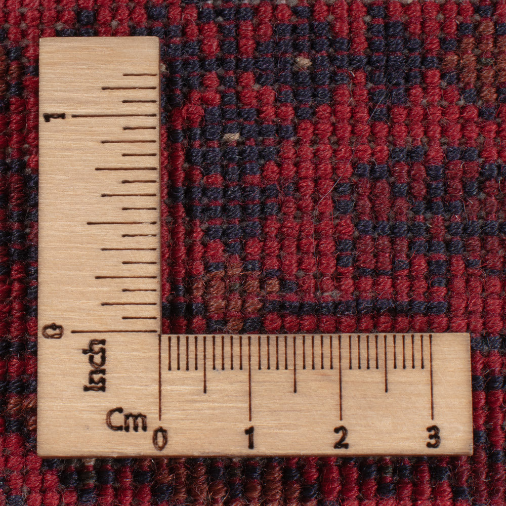 Afghansk matta - Kungliga - 241 x 173 cm - röd