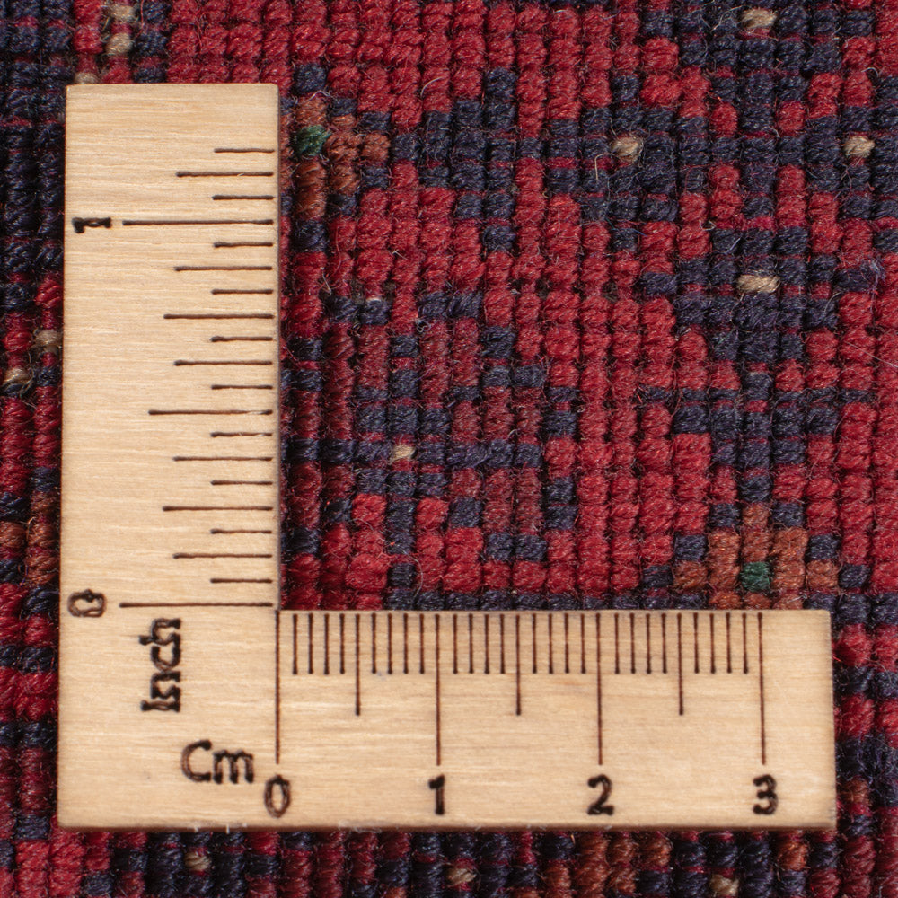 Afghansk matta - Kungliga - 244 x 172 cm - röd