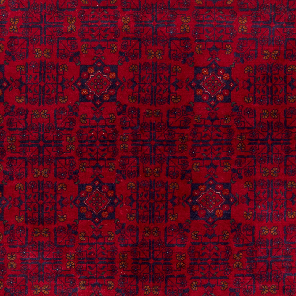 Afghansk matta - Kungliga - 233 x 172 cm - röd