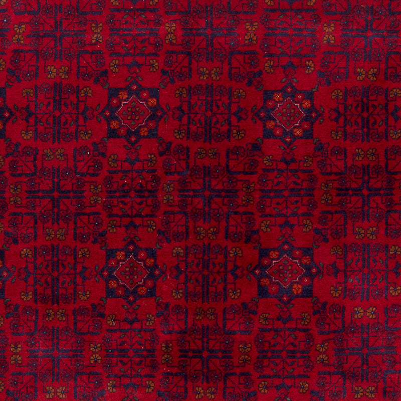 Afghansk matta - Kungliga - 233 x 172 cm - röd