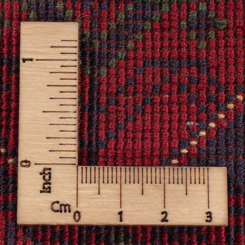 Afghansk matta - Kungliga - 233 x 172 cm - röd