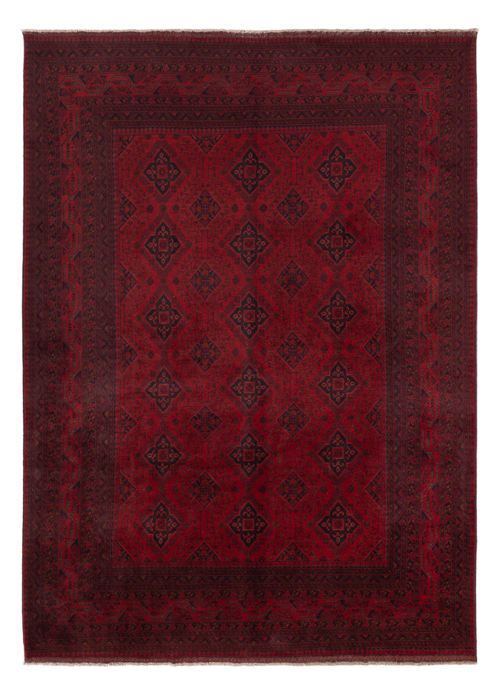 Afghan Teppich - Kunduz - 350 x 253 cm - rot