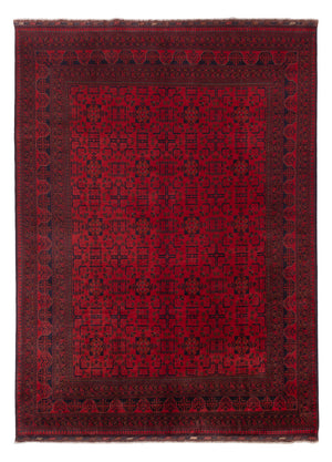 Afghan Teppich - Kunduz - 346 x 252 cm - rot