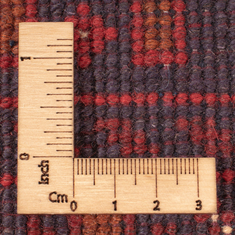 Afghansk matta - Kunduz - 227 x 174 cm - röd