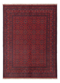 Afghansk matta - Kunduz - 236 x 172 cm - röd